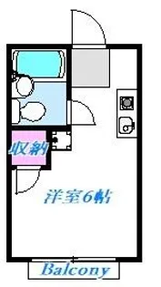 リーベ田浦【2階】の間取り