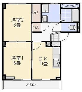 Surplus 駿河【1階】の間取り