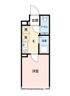 OHANA武蔵小杉【4階】の間取り