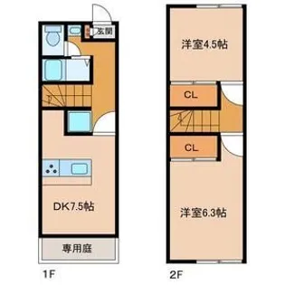 OA FLAT飯田の間取り