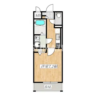 マルベリー小岩【1階】の間取り