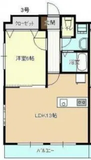 J.feel3【6階】の間取り