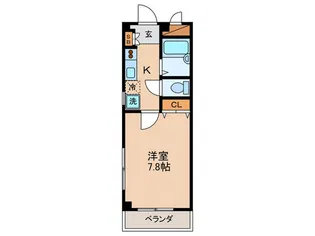 メゾンスヤマ【2階】の間取り