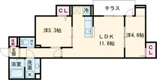 セレスティア中野鷺ノ宮【3階】の間取り