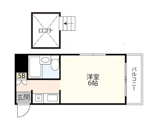 White草津【5階】の間取り