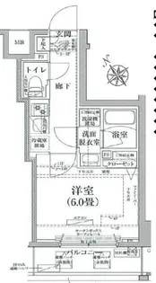 アイル横浜ノースツインズII【11階】の間取り