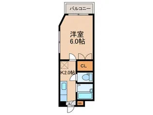 パルセス天文館【4階】の間取り