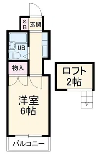 メゾンかしわ台【2階】の間取り