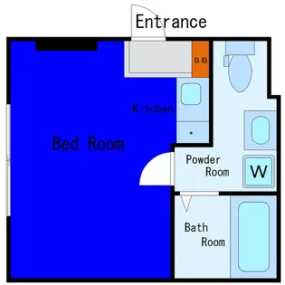東京都大田区大森西7【マンション】の間取り