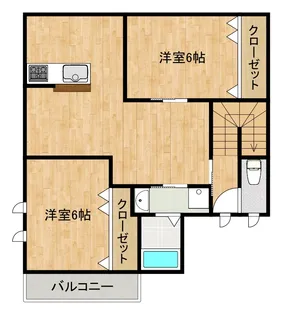 スカイガーデン原田1号地【2階】の間取り