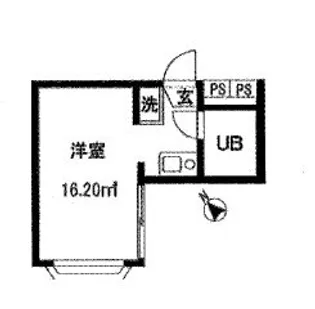 RARA京急大津【1階】の間取り