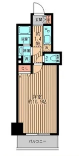 東京都文京区本郷2【マンション】の間取り
