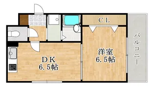 ヴァリエ大宮【3階】の間取り