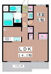 ラ・クレッツ小豆沢【2階】の間取り