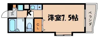 1Kの間取り画像