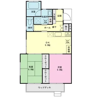 めぞんたま【1階】の間取り