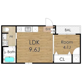 FMaisonLEABE(エフメゾンリーベ)【3階】の間取り