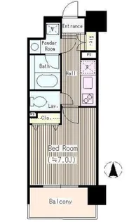 東京都墨田区緑1【マンション】の間取り