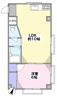 アサヒメゾン【2階】の間取り