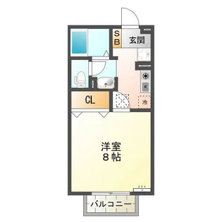 マ・メゾン大羽根【1階】の間取り