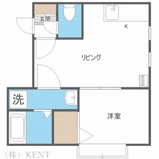 エルソル発寒【2階】の間取り