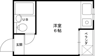 トマトハイツ菱屋西【2階】の間取り