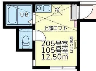 ユナイト上星川エクトールマロ【1階】の間取り