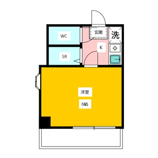 クレセントハイツ一橋【2階】の間取り