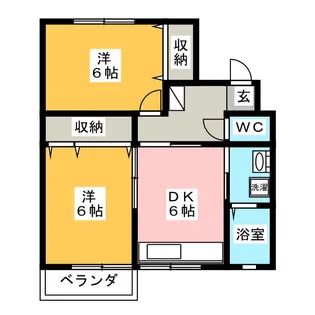 メゾン21【1階】の間取り