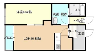 ノルドカーサII【2階】の間取り