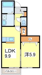 メゾン コージー【1階】の間取り
