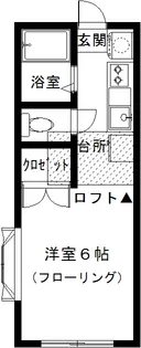 ロフトハウス【2階】の間取り