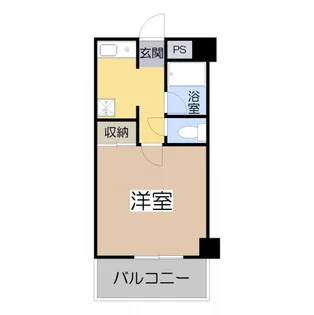 パレロイヤルビル【6階】の間取り