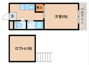 パトリエ正手【2階】の間取り