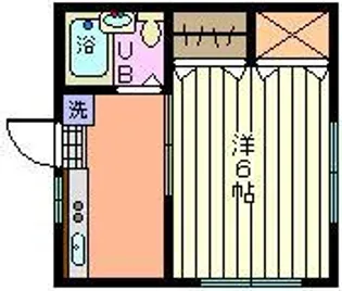 マルタハイツ【1階】の間取り