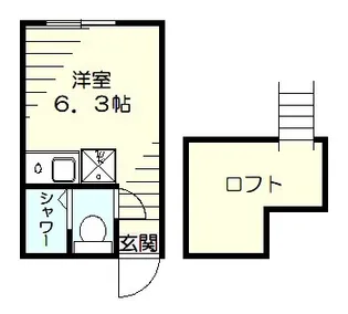 根岸ルフトハンザ【2階】の間取り