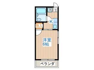 シティーハイムMIZUKOU【1階】の間取り