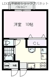 カサブランカI【2階】の間取り