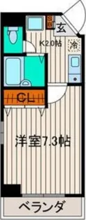 シティマンション錦町【5階】の間取り