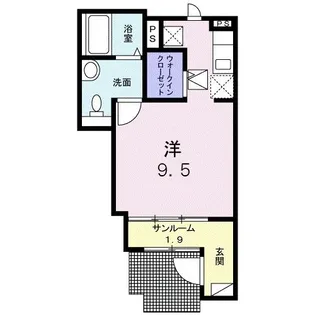 セレーナ・カーサ【1階】の間取り