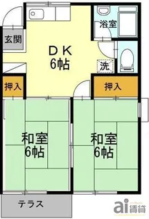 東京都練馬区高松1【アパート】の間取り