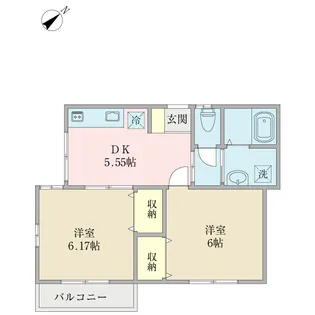 NOANOA【1階】の間取り