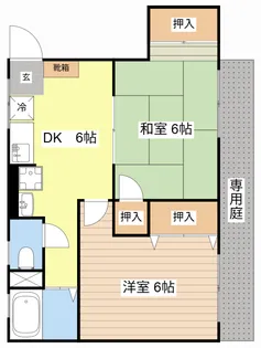 滋賀県大津市坂本2【アパート】の間取り