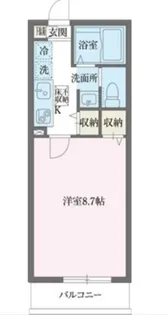 エルスタンザ赤羽【2階】の間取り