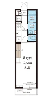 神奈川県鎌倉市岡本2【マンション】の間取り