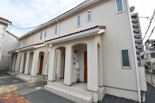 タウンコートB棟【1階】の外観