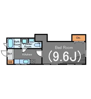 SAKURA武蔵小杉【1階】の間取り