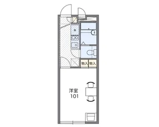 神奈川県横浜市保土ヶ谷区西谷町【マンション】の間取り