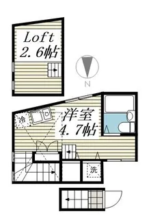 フルーレ高円寺【2階】の間取り