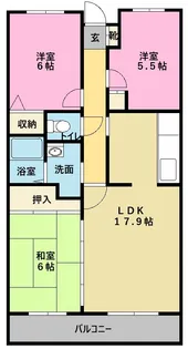 ラヴィS2【4階】の間取り